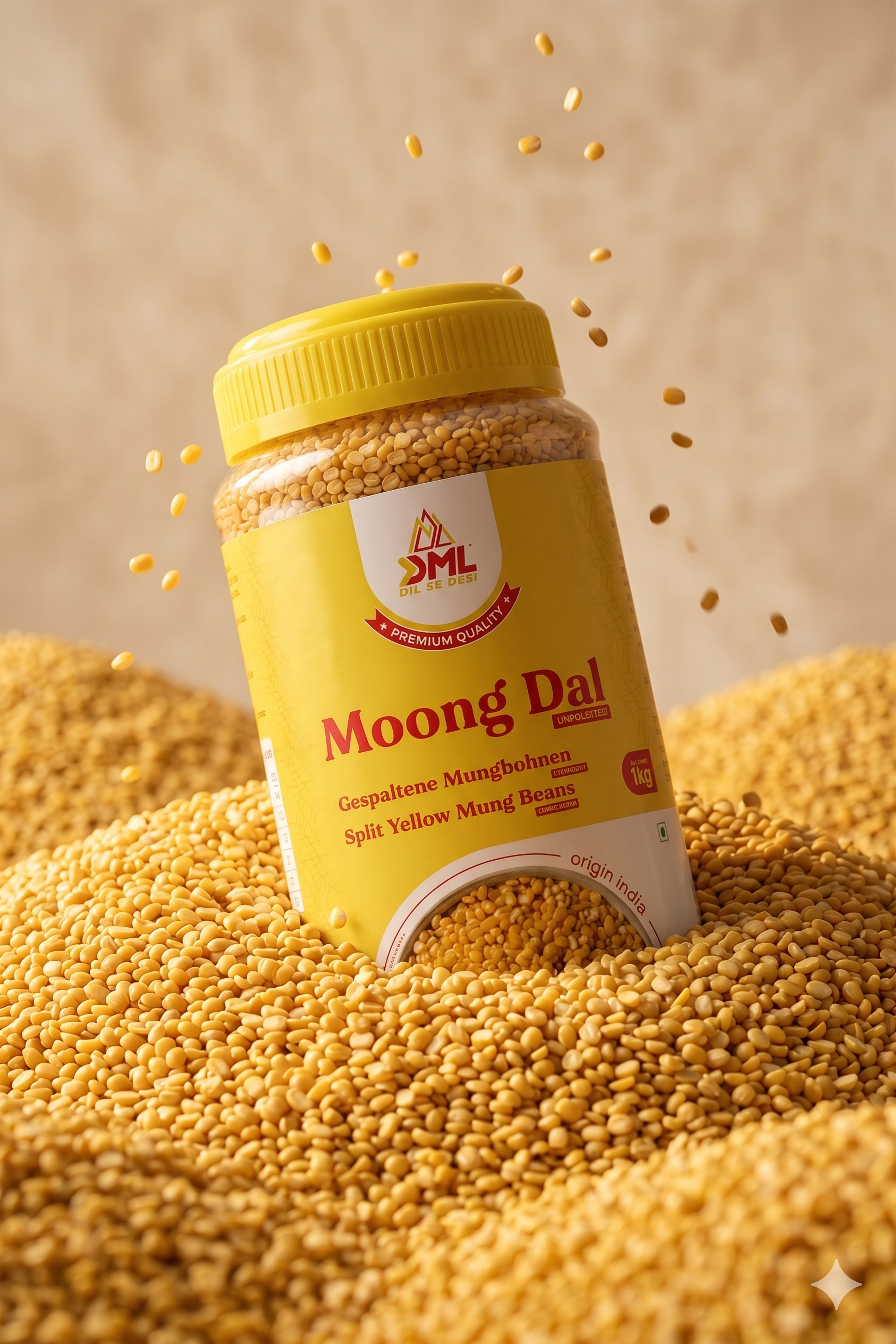 Premium Moong Dal (Split Yellow Lentils)