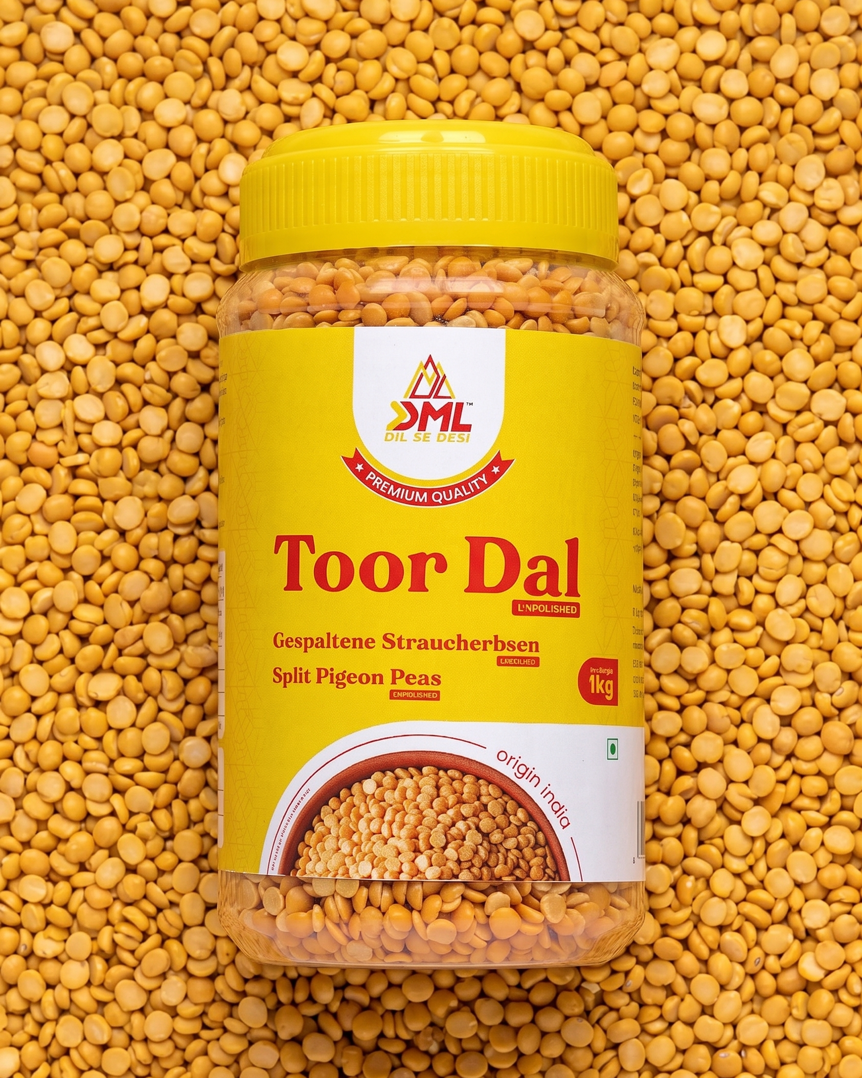 Premium Toor Dal (Split Pigeon Peas)